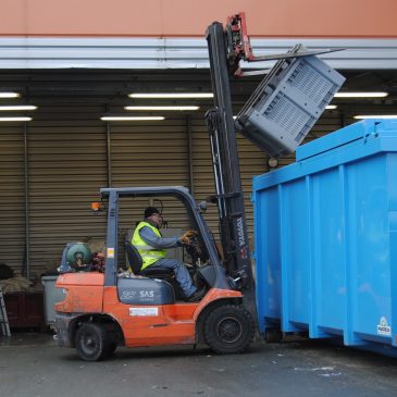 Collecte des déchets, ESAT La Gibaudière (AAPAI)