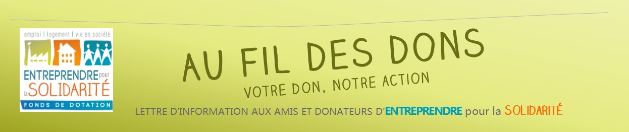 AU FIL DES DONS – Votre don, notre action