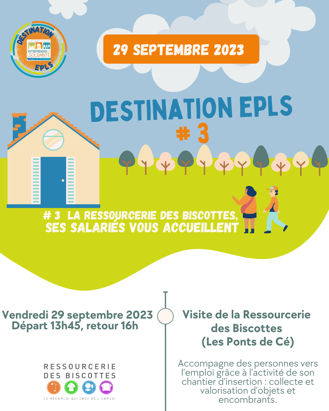 Destination EPLS #3 : La RESSOURCERIE des BISCOTTES