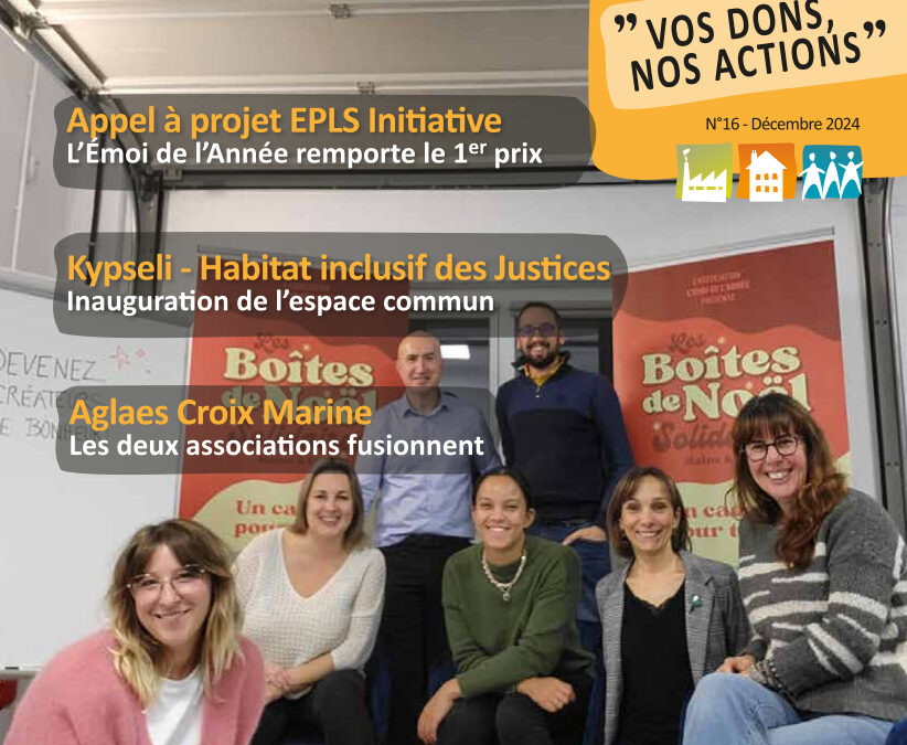 « Au Fil des Dons », la lettre d’information